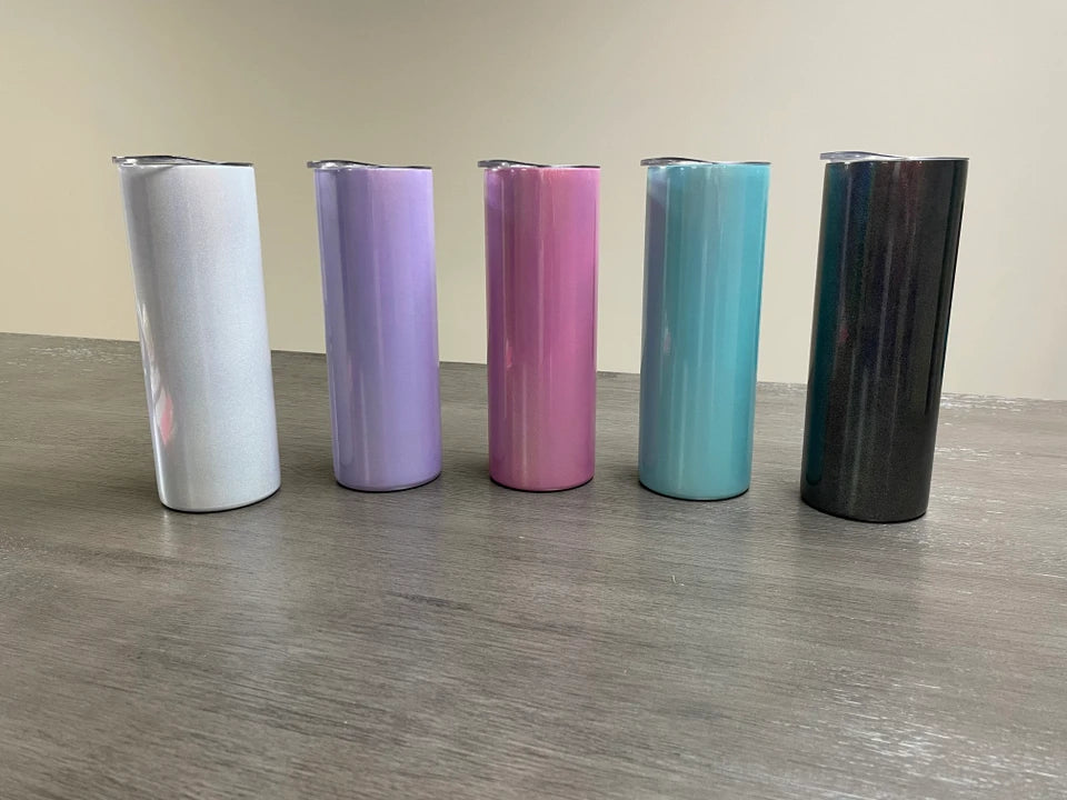 20 oz Glitter Tumbler
