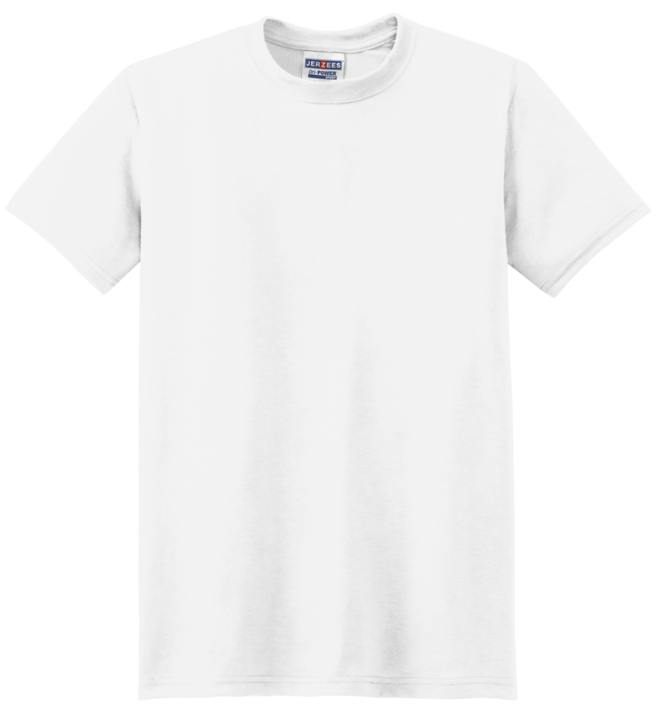JERZEES MR21 Dri-Power White Sublimation T-shirt